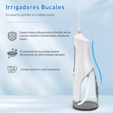 Limpiador Dental Portátil Recargable, Irrigador Bucal Potente, 4 Modos de Presión para Limpiar los Dientes, Must-Have para Viajes y Familia - CS003