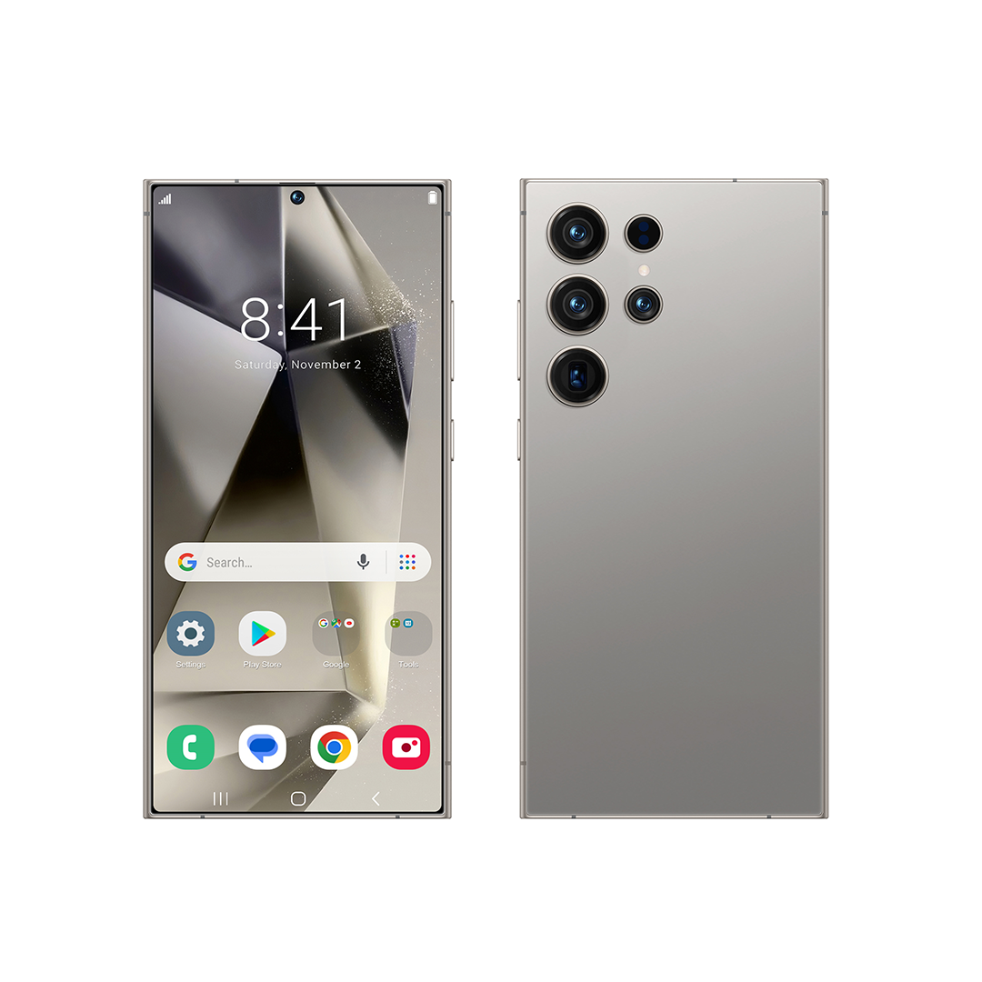 Teléfono inteligente Android 14, 4GB+128GB ROM, 240MP+80MP, Pantalla 6.6", Batería 4500mAh, Dual SIM Desbloqueado -SP003 - Yesmart