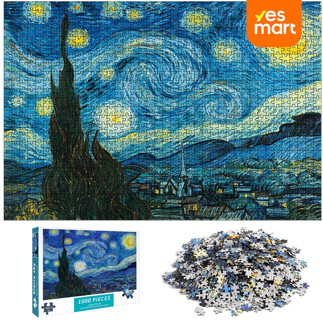 Rompecabezas de 1000 Piezas para Adultos y Niños – Puzzle de Alta Calidad con Corte de Precisión, Diseño Artístico Decorativo, Ideal para Regalo y Entretenimiento – JC007