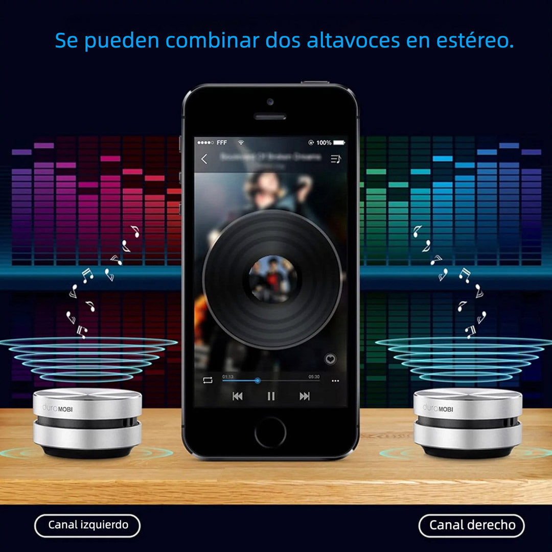 Mini Altavoz Bluetooth por Conducción Ósea Portátil – Sonido Estéreo con Graves, Diseño Creativo para Casa, Viajes y Exteriores - BS021