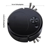 Aspiradora Robot Inteligente 3 en 1 – Barrido, Aspirado y Fregado, Recargable, Bajo Ruido, Potente Succión para Suelos Duros, Baldosas y Madera – AE004