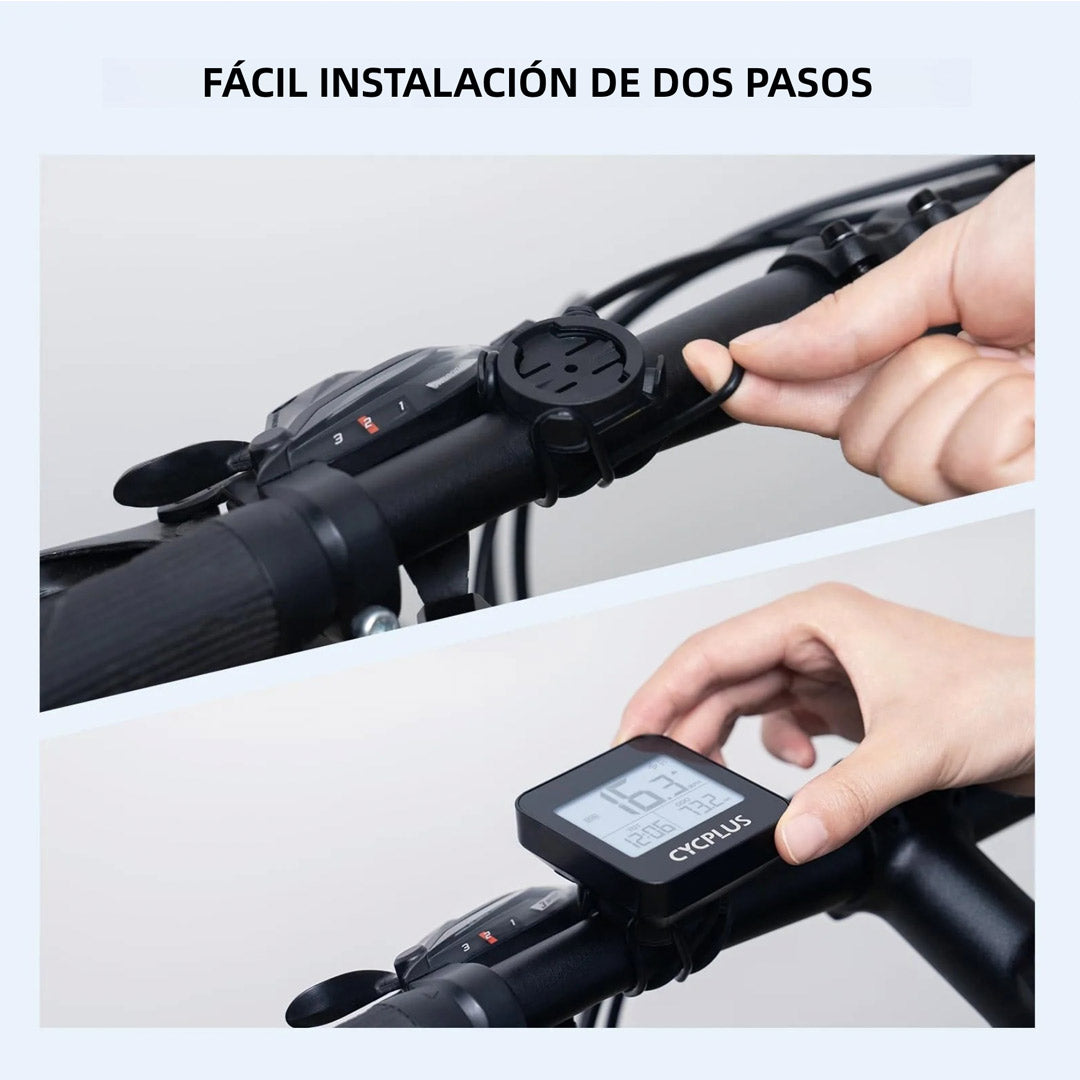 Computadora de Bicicleta GPS Inalámbrica con Luz Automática y Batería de Alta Capacidad - CL004