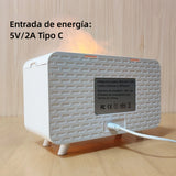 Máquina de Sonido Blanco con Luz Nocturna y Humidificador, 8 Sonidos Ambientales, 11 Modos de Luz, Temporizador y Batería de 2600mAh – MA004