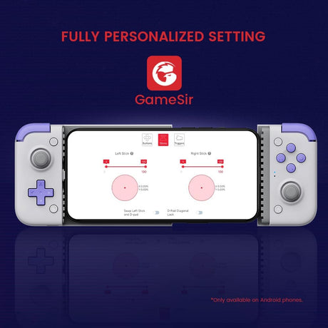 Controlador de Juegos Type-C Compatible con iPhone 15, Android y HarmonyOS AJ003 - Yesmart