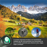 Telescopio Monocular de Alta Potencia 80x100, Compatible con Teléfonos Inteligentes, con Trípode y Prismas BAK-4, Ideal para Senderismo, Caza, Observación de Estrellas y Aves - HM003