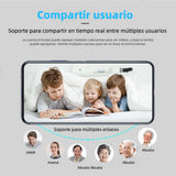 Mini Cámara de Seguridad WiFi 1080P HD con Visión Nocturna, Detección de Movimiento y Ángulo de 160° para Monitoreo Remoto CV007