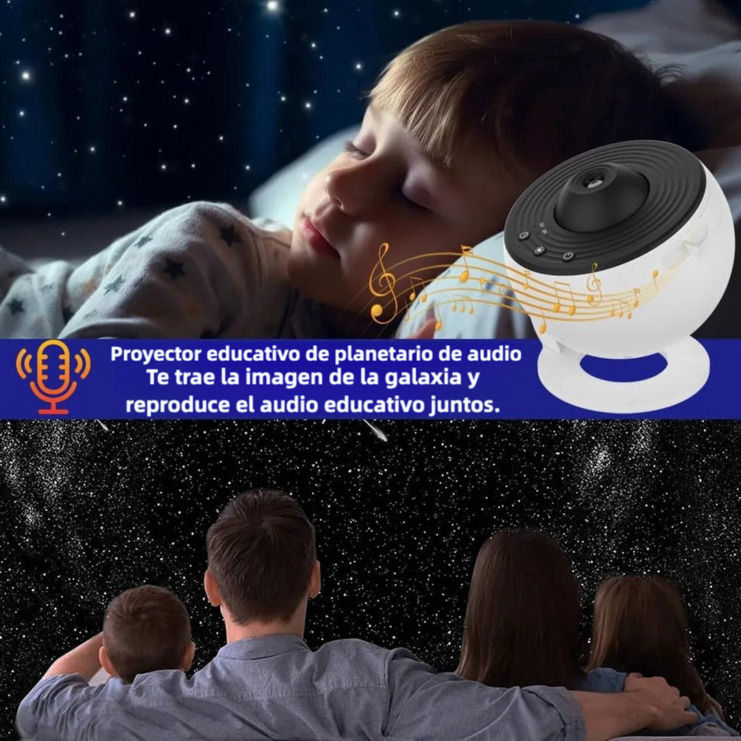 Galaxy 13 en 1 Proyector Estelar HD 360° Rotatorio con Temporizador, Proyector de Estrellas para Habitación, Planetario Casero para Niños y Adultos - LL002