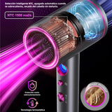 Secador de Pelo iónico Profesional 1875W con Motor AC y Pantalla LED – Secado Rápido y Bajo Ruido – SE001