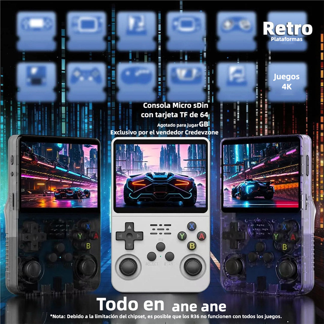 [Descuento Final]Consola Clásica HD con HDMI y Juegos Clásicos Preinstalados