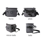 Bolsa de Manillar para Bicicleta con Pantalla Táctil 6.5” y Correa – Alforja Frontal Impermeable de Gran Capacidad - AH015