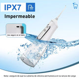 Limpiador Dental Portátil Recargable, Irrigador Bucal Potente, 4 Modos de Presión para Limpiar los Dientes, Must-Have para Viajes y Familia - CS003