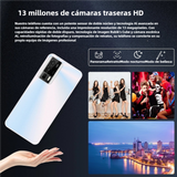 Teléfono inteligente Android 4G, 6.53'' HD, 3GB RAM+32GB ROM, Cámara 13MP+2MP, Dual SIM, Batería 3250mAh con Carga Rápida -SP006 - Yesmart