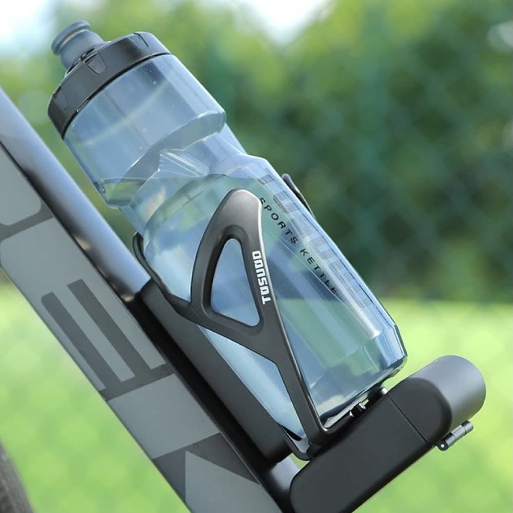 Portabotellas universal para bicicleta | Para montaña y ruta, ajustable y resistente