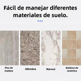 Aspiradora Robot Inteligente 3 en 1 – Barrido, Aspirado y Fregado, Recargable, Bajo Ruido, Potente Succión para Suelos Duros, Baldosas y Madera – AE004