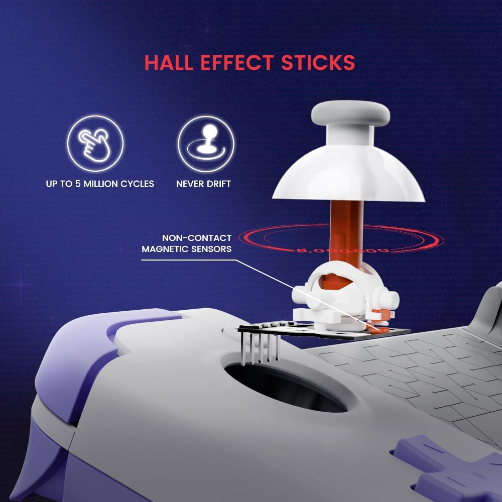 Controlador de Juegos Type-C Compatible con iPhone 15, Android y HarmonyOS AJ003 - Yesmart