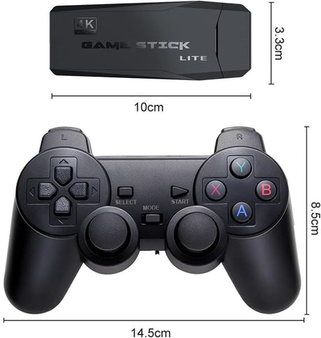 Consola de Juegos Retro HDMI 64G con Mandos Inalámbricos 2.4G y Salida HDMI 4K AJ001 - Yesmart