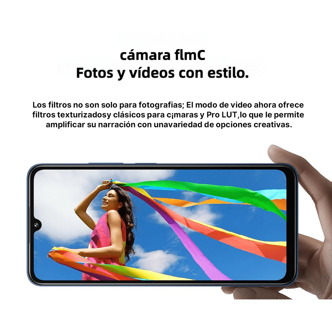 Xiaomi Redmi 14C 4G LTE Global Desbloqueado - 8GB RAM + 256GB ROM - Pantalla 6.88” FHD+ - Cámara Triple de 50MP - Batería de 5160mAh - Procesador MediaTek Helio G81-Ultra - Negro y Azul Estelar