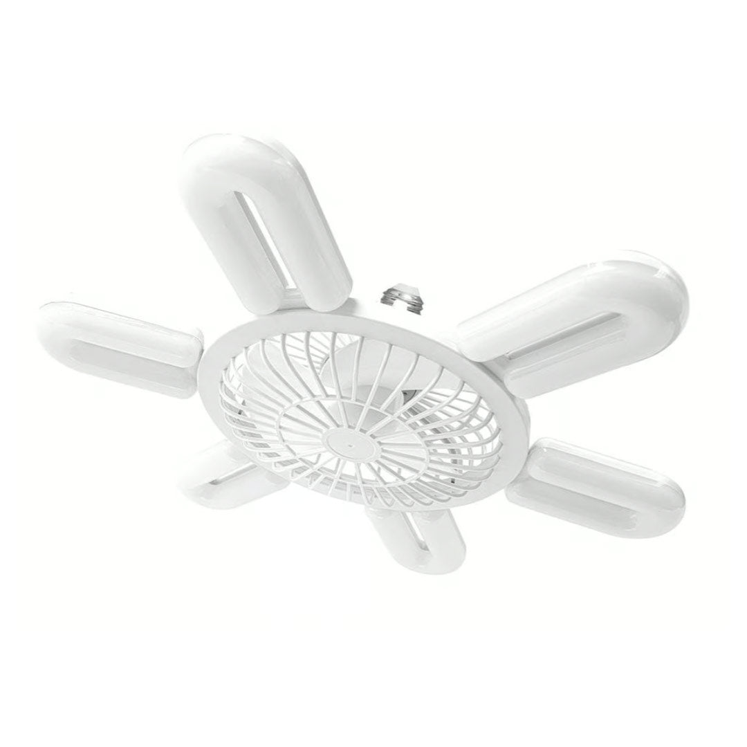 Bombilla Ventilador E27 con Control Remoto – Iluminación y Ventilación Eficiente - VM009