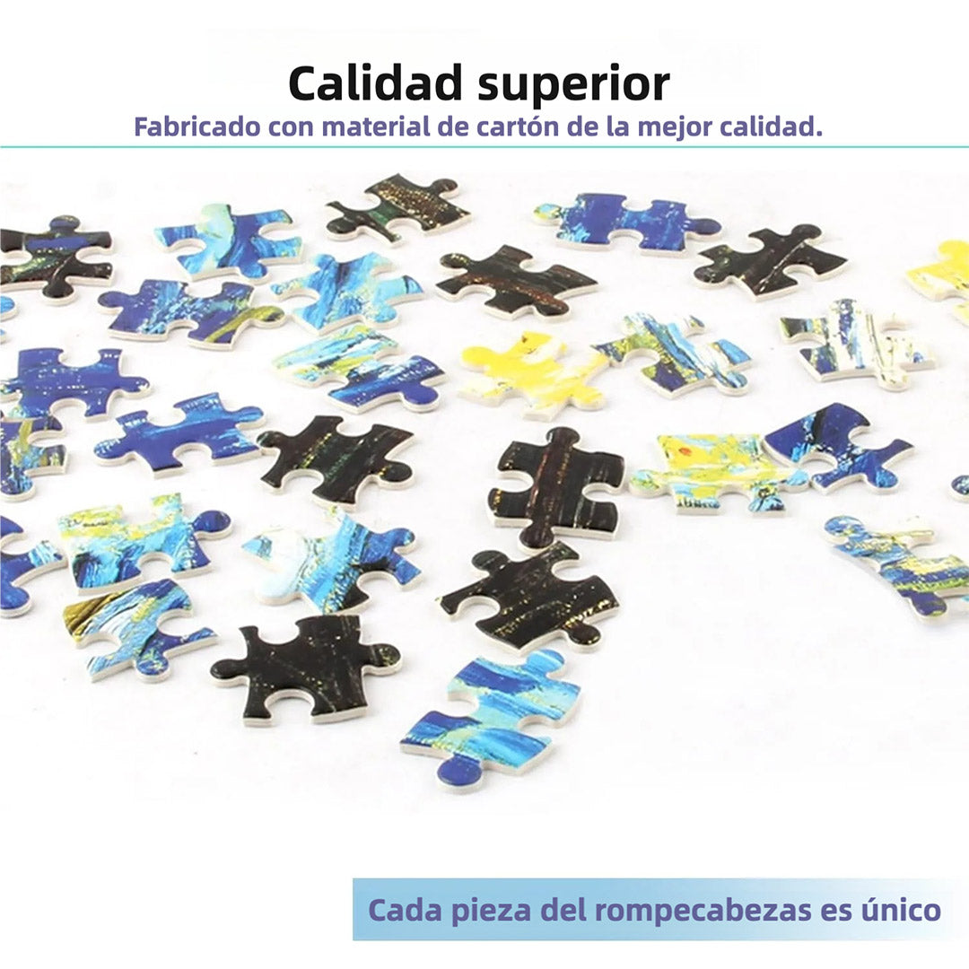 Rompecabezas de 1000 Piezas para Adultos y Niños – Puzzle de Alta Calidad con Corte de Precisión, Diseño Artístico Decorativo, Ideal para Regalo y Entretenimiento – JC007