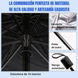Parasol Plegable para Parabrisas de Auto – Protector Solar Universal con Revestimiento de Titanio y Plata, Bloquea Rayos UV, Mantiene el Auto Fresco, Compatible con Sedán, SUV y MPV – AH013