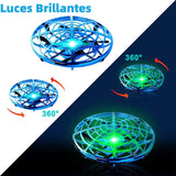 Juguete de Pelota Voladora – Spinner Volador 360° con Luces LED, Mini Drone Boomerang Recargable, Esfera Voladora de Control Manual con Sensores Inteligentes, Regalo para Niños – JC003