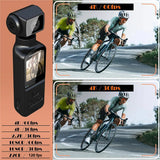 Cámara Corporal 4K con Micrófono Externo y Rotación de 270° - Cámara Compacta para Actividades al Aire Libre y Uso Personal – CC011