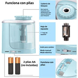 Sacapuntas Eléctrico – Afilado Rápido con Hoja Reemplazable, Doble Modo Manual y Automático, Funcionamiento a Pilas, Portátil para Escuela, Oficina y Hogar – JC005