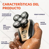 Afeitadora Eléctrica Multifuncional 4 en 1 para Cabeza y Cuerpo, Motor 8500 RPM, Carga USB y Accesorios Gratis - MC002