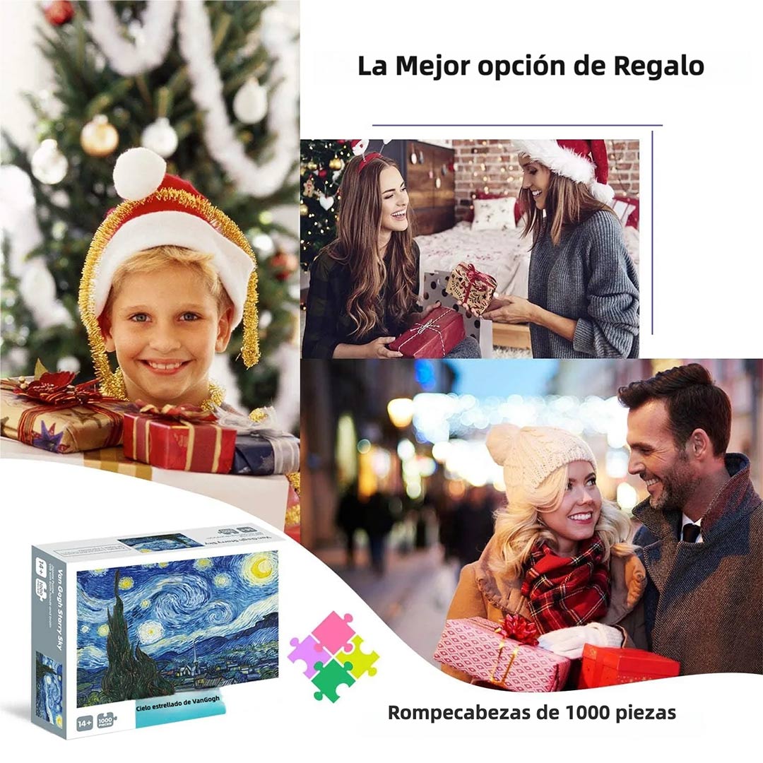 Rompecabezas de 1000 Piezas para Adultos y Niños – Puzzle de Alta Calidad con Corte de Precisión, Diseño Artístico Decorativo, Ideal para Regalo y Entretenimiento – JC007