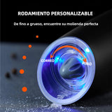 Molino Eléctrico de Sal y Pimienta con Ajuste de Grosor – Vibración Automática, LED y Operación con una Mano – Ideal para Cocina – EJ004