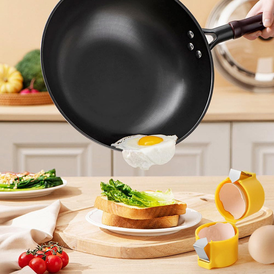 Abridor de Cáscaras de Huevo Manual, Mini Herramienta Separadora de Huevos para Huevos Cocidos Duros, Herramienta de Cocina de Mano, Práctico Cracker de Huevo para el Hogar – UC003