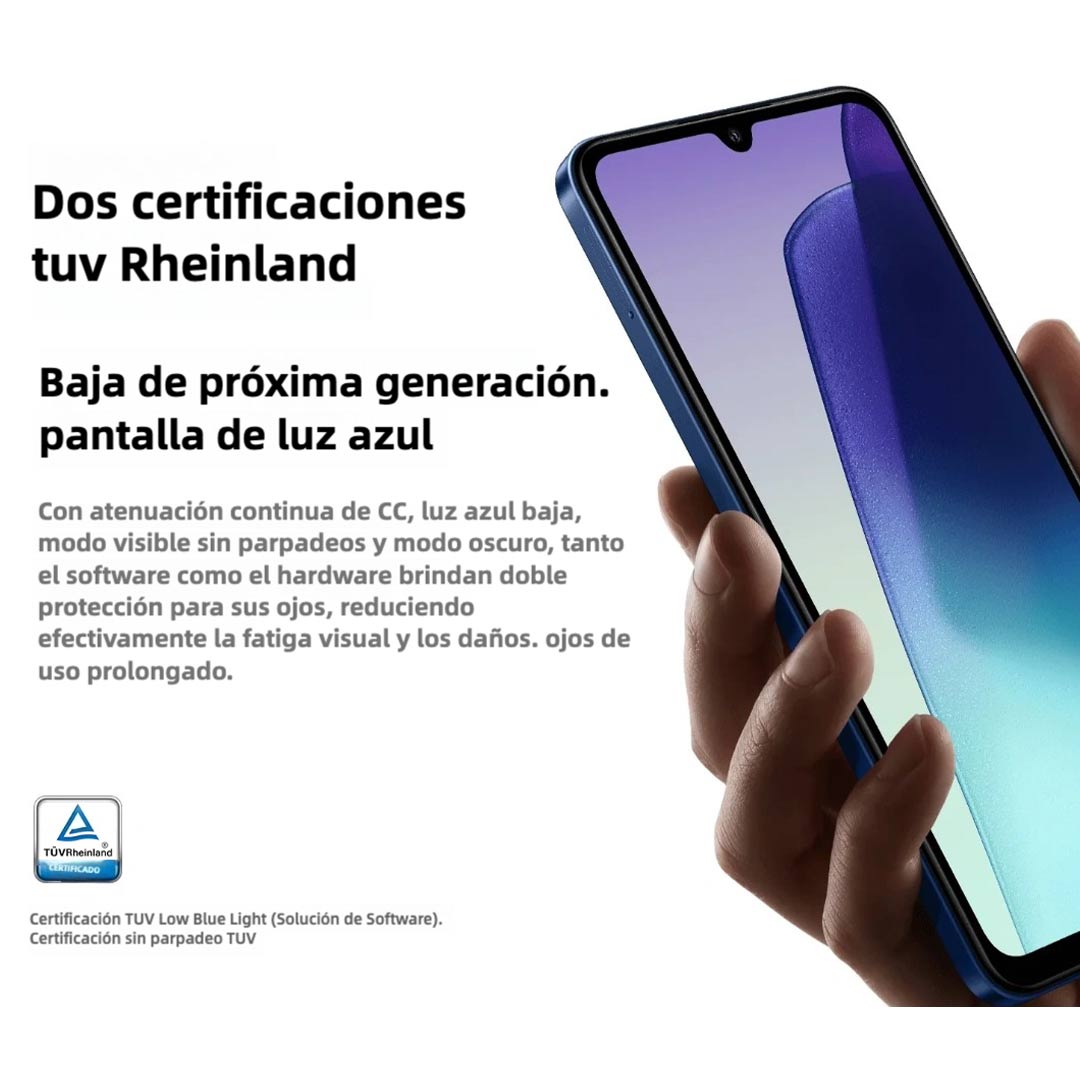 Xiaomi Redmi 14C 4G LTE Global Desbloqueado - 8GB RAM + 256GB ROM - Pantalla 6.88” FHD+ - Cámara Triple de 50MP - Batería de 5160mAh - Procesador MediaTek Helio G81-Ultra - Negro y Azul Estelar