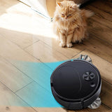 Aspiradora Robot Inteligente 3 en 1 – Barrido, Aspirado y Fregado, Recargable, Bajo Ruido, Potente Succión para Suelos Duros, Baldosas y Madera – AE004