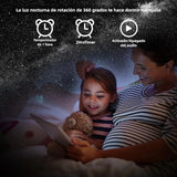 Galaxy 13 en 1 Proyector Estelar HD 360° Rotatorio con Temporizador, Proyector de Estrellas para Habitación, Planetario Casero para Niños y Adultos - LL002