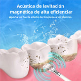 Limpiador Ultrasónico de Placa para Dientes, Removedor de Manchas Dentales con Luz LED, Kit para Blanqueo de Dientes para Niños y Adultos, 3 Modos - CS001
