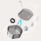 Fuente de Agua para Gatos de Acero Inoxidable – 3.2L/108oz con Filtro de 4 Capas, Bomba Silenciosa y Ventana de Nivel, Bebedero Automático para Mascotas – DM001