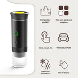 Máquina de Café Portátil 3 en 1 Inalámbrica, Eléctrica para Cápsulas y Café Molido, Con Función de Enfriado y Calentado, Taza de 150ml - EJ006