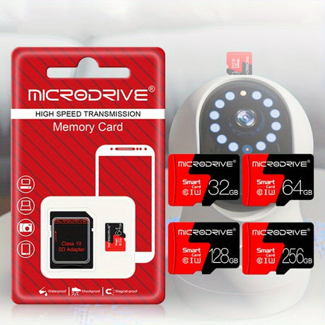 128GB TF Tarjeta de Memoria Ultra Rápida U3 C10 con Adaptador - TM002 - Yesmart