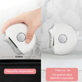 Masajeador Facial Gua Sha Eléctrico Multifuncional 3 en 1 con EMS, Luz Roja Azul Violeta, Calor y Frío para Lifting, Antiarrugas, Reafirmante – MJ002