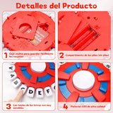 Juego de Mesa Basta – Juego de Palabras Rápidas en Español, Aprendizaje Interactivo para Niños y Adultos, Ideal para Fiestas, Reuniones Familiares y Educación – JC002