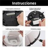 Aspiradora Robot Inteligente 3 en 1 – Barrido, Aspirado y Fregado, Recargable, Bajo Ruido, Potente Succión para Suelos Duros, Baldosas y Madera – AE004