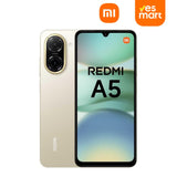 Xiaomi Redmi A5 Smartphone 4+128GB - Pantalla 6.88" HD+ 120Hz, Cámara Dual 32MP, Batería 5200mAh - Negro / Azul / Dorado