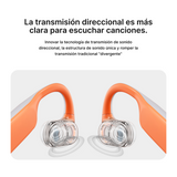 Auriculares Bluetooth 5.0 con Diseño de Conducción de Aire y Oído Abierto, 15 Horas de Batería, Baja Latencia, Multipunto y Control APP BC005 - Yesmart
