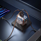 Cargador 67W con Triple Puerto y Diseño Plegable para Carga Rápida CI006 - Yesmart