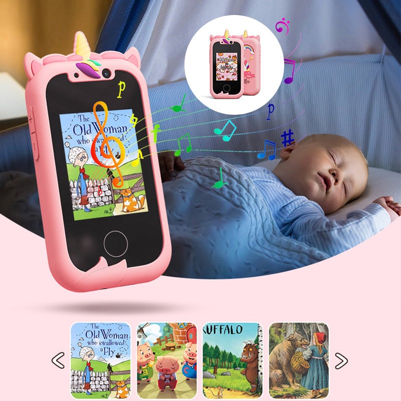 Teléfono Educativo Infantil con Cámara, Dibujos y Mapamundi Interactivo SP008 - Yesmart