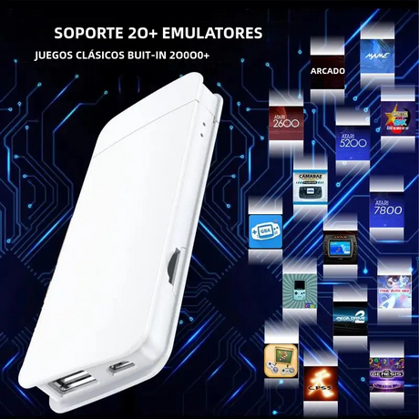 Consola de Juegos Retro 4K HDMI con Más de 20,000 Juegos y Mandos Competitivos Dual AJ002 - Yesmart