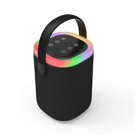 Altavoz Bluetooth inalámbrico al aire libre camping deslumbrante altavoz ajustable soporte de radio FM tarjeta TF -BS004 - Yesmart