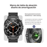 Reloj inteligente AMOLED 1.43” Pantalla HD con Monitor de Salud Integral, 150 Modos Deportivos, IP68 Resistente al Agua, Larga Duración de Batería y Bluetooth 5.2 SW030 - Yesmart