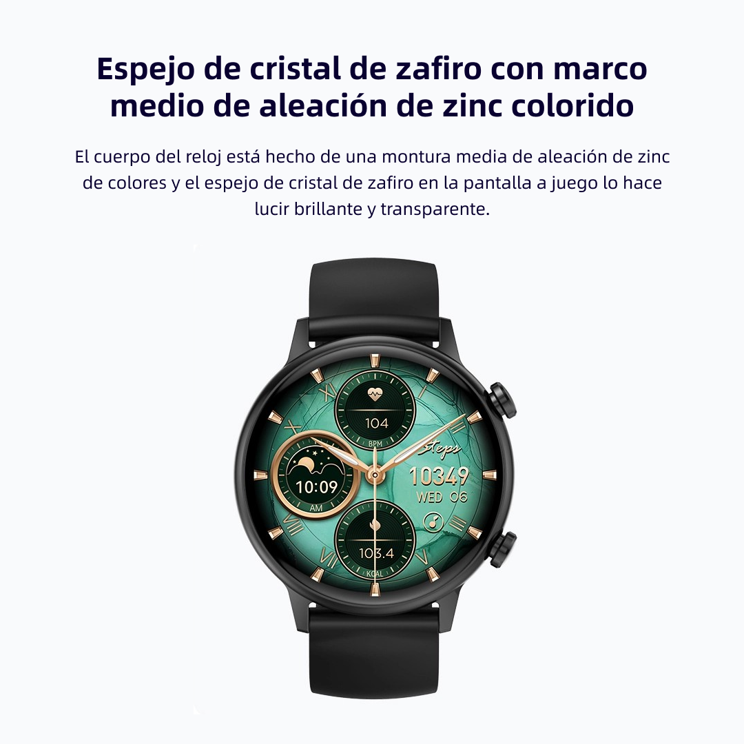 Reloj inteligente 1.1 pulgadas AMOLED mujer AI pantalla con NFC -SW008 - Yesmart