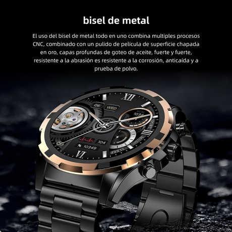 Reloj inteligente Business bluetooth smart call fuerte resistencia oxígeno sangre salud gestión -SW007 - Yesmart